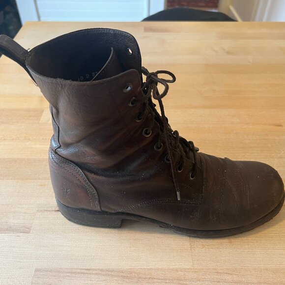 FRYE - Men's Lace Up Boots - Size 10 - Picture 2 of 15